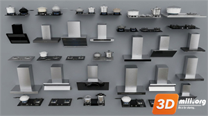 Kitchen appliance Skp Files 